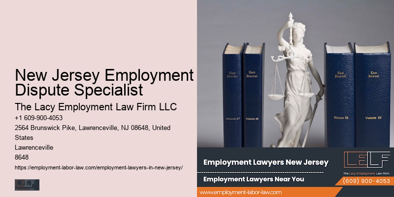 New Jersey Employment Dispute Specialist Workplace Fairness Lawyer