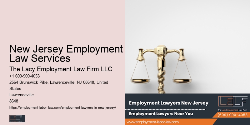 New Jersey Employment Law Services Discrimination Attorney