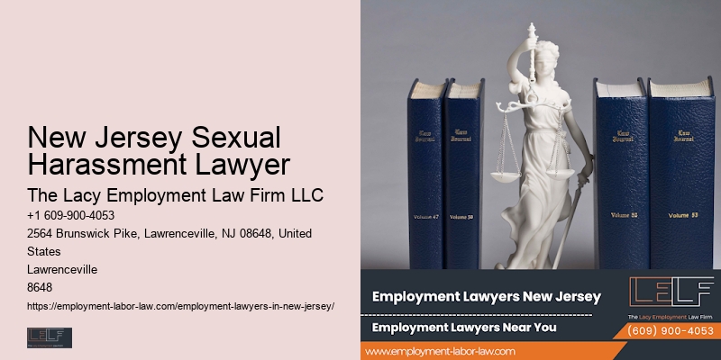 New Jersey Sexual Harassment Lawyer Wage Dispute Attorney