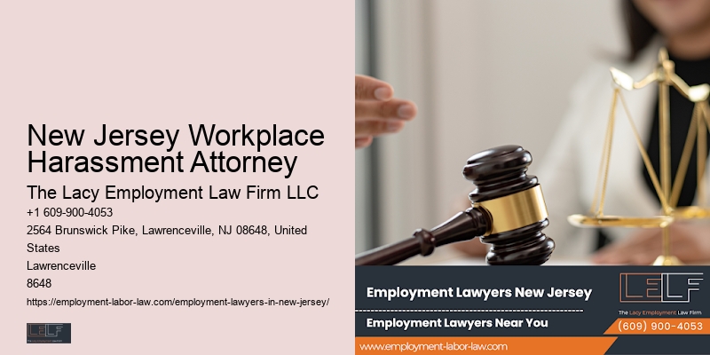New Jersey Workplace Harassment Attorney Employment Litigation