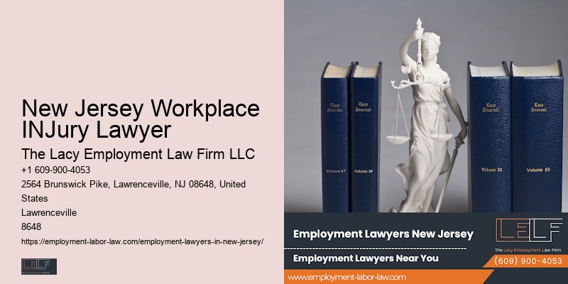 New Jersey Workplace INJury Lawyer Wrongful Dismissal Attorney