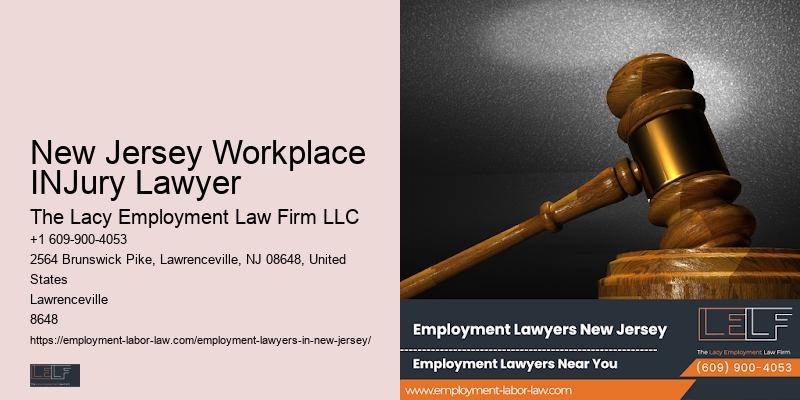 New Jersey Workplace INJury Lawyer Workplace Harassment Attorney
