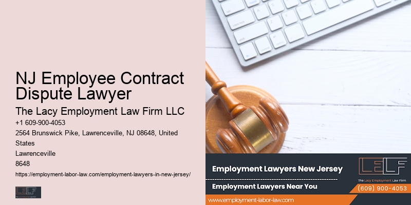 NJ Employee Contract Dispute Lawyer