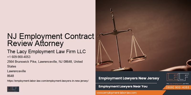 NJ Employment Contract Review Attorney