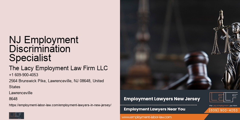 NJ Employment Discrimination Specialist