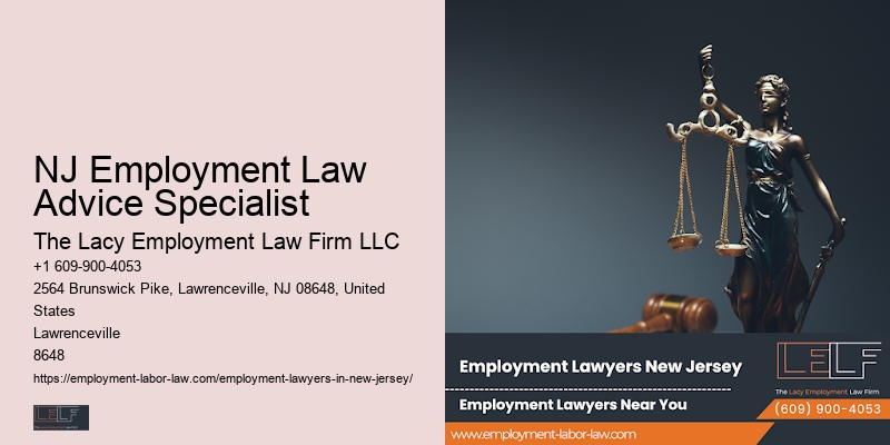 NJ Employment Law Advice Specialist Job Rights Legal Consultation