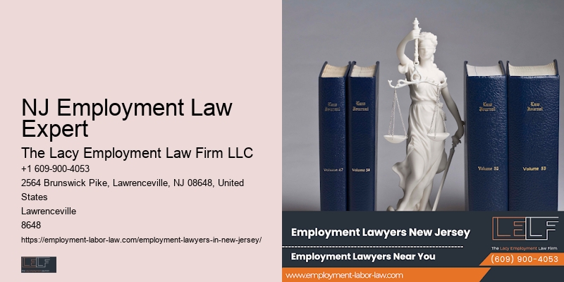 NJ Employment Law Expert Wrongful Discharge Lawyer
