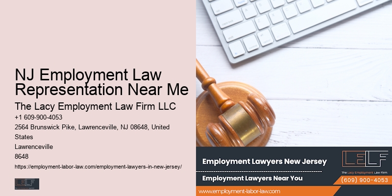 NJ Employment Law Representation Near Me