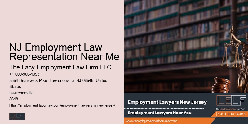 NJ Employment Law Representation Near Me