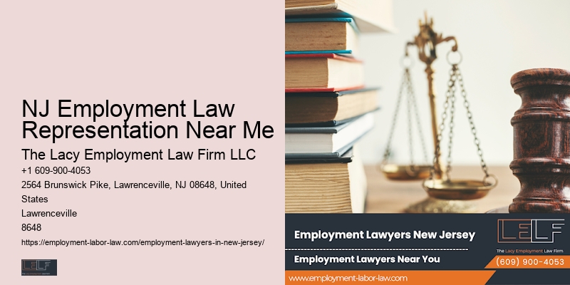 NJ Employment Law Representation Near Me Workplace Legal Services