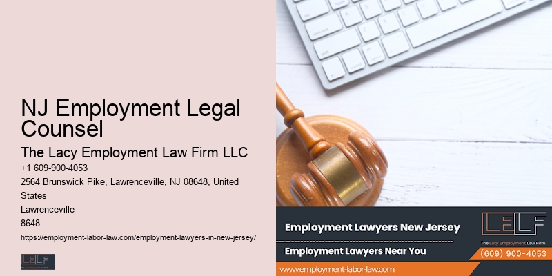 NJ Employment Legal Counsel