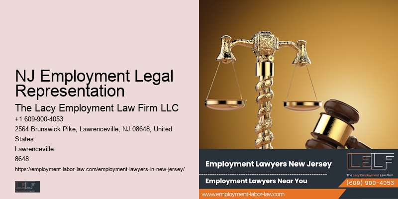 NJ Employment Legal Representation Job Dispute Expert