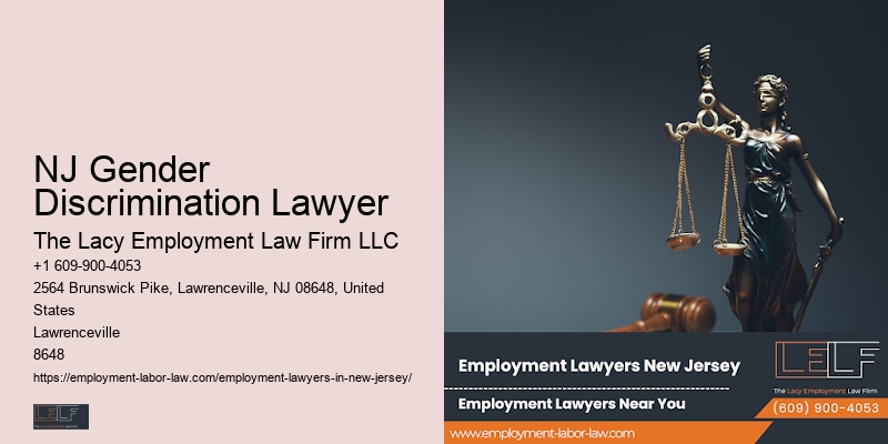 NJ Gender Discrimination Lawyer Employee Advocacy Attorney