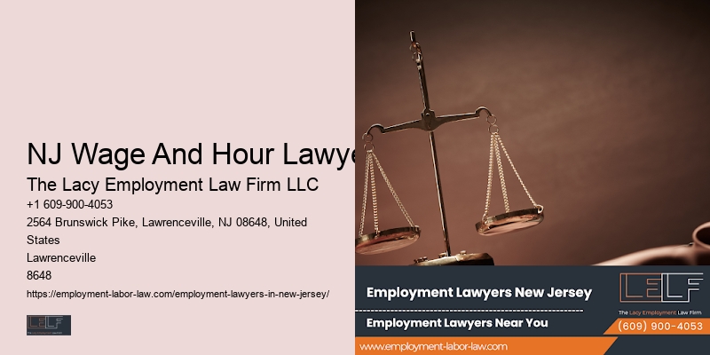 NJ Wage And Hour Lawyer