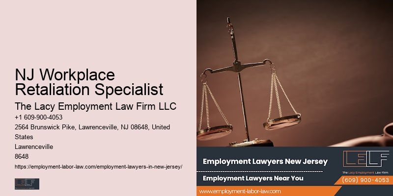 NJ Workplace Retaliation Specialist