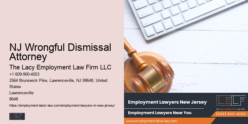 NJ Wrongful Dismissal Attorney