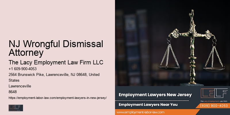 Civil Rights Lawyer NJ Wrongful Dismissal Attorney