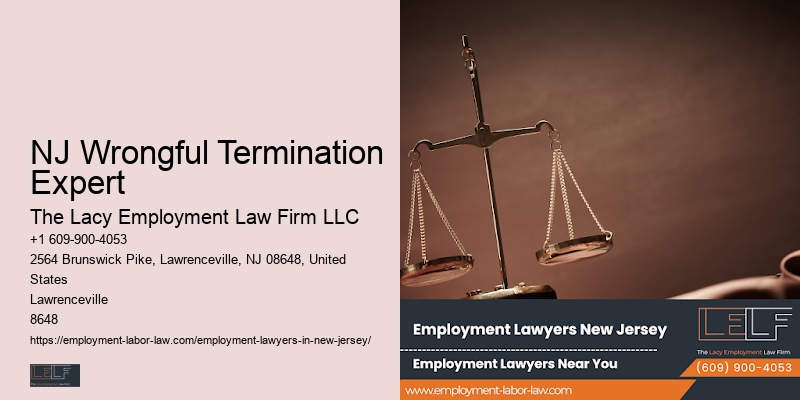 NJ Wrongful Termination Expert