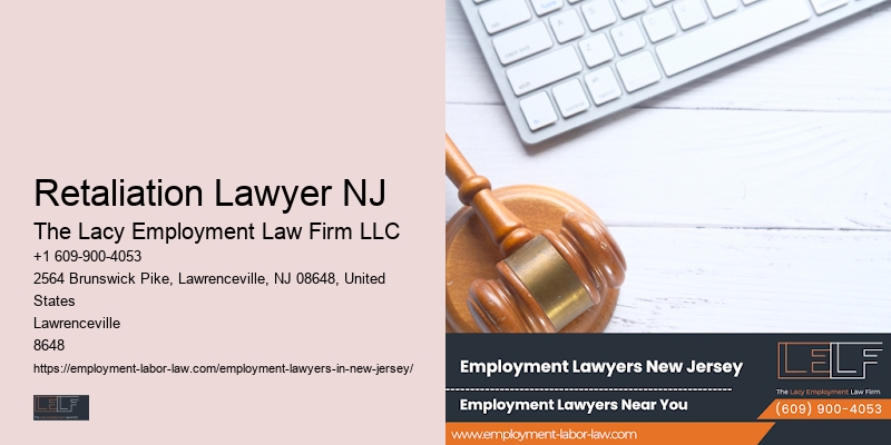 Retaliation Lawyer NJ Employment Defense Attorney