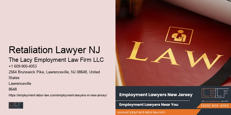 NJ Wrongful Job Discharge Lawyer