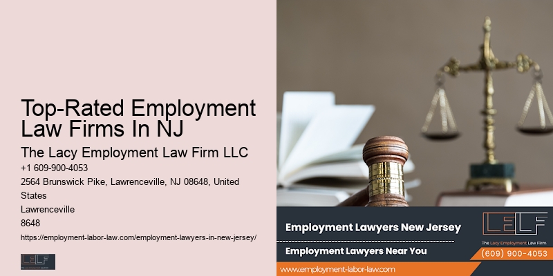 Top-Rated Employment Law Firms In NJ Job Rights Legal Consultation