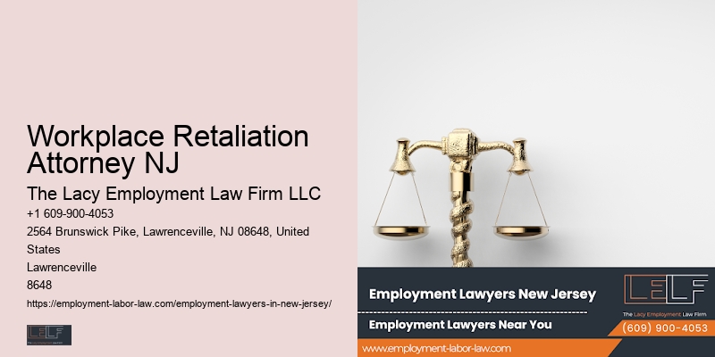 NJ Wrongful Termination Law Firm