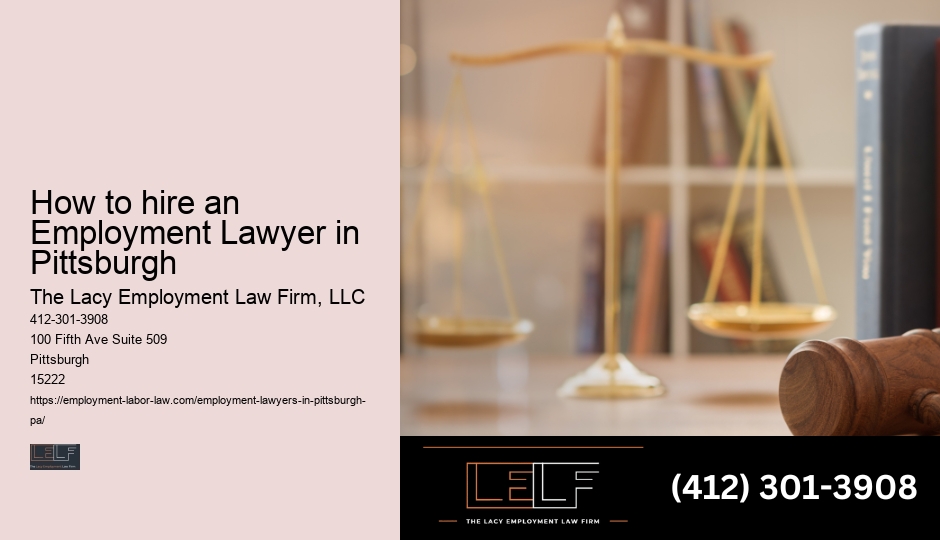 Employment law expertise in Pittsburgh