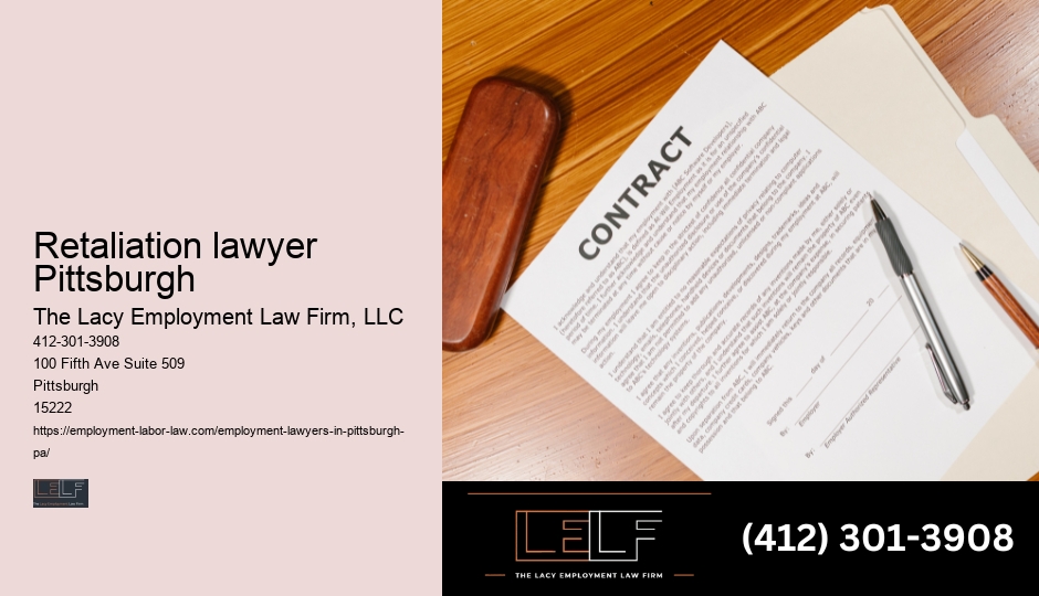 Pittsburgh employment law legal consultations