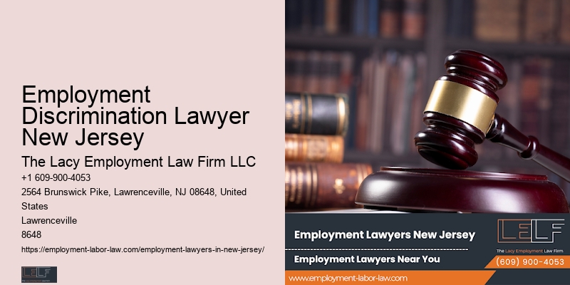 Workplace discrimination attorneys Employment Discrimination Lawyer New Jersey