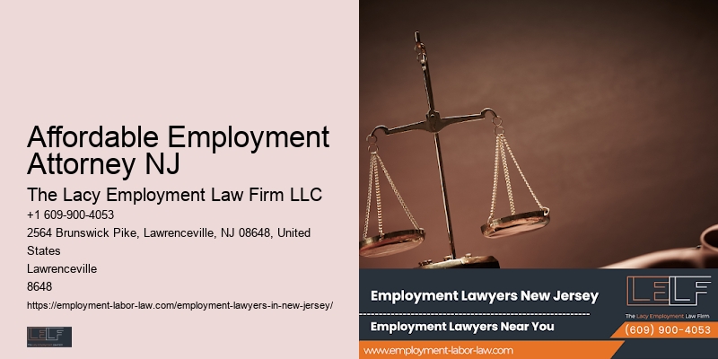 Employment Lawyer Affordable Employment Attorney NJ PA