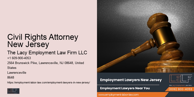Leading Employment Law Firm Civil Rights Attorney New Jersey