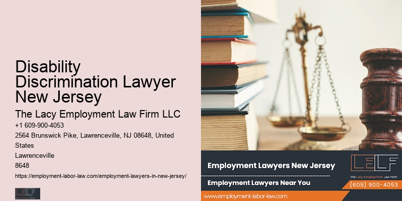 NJ Employment Law Advice