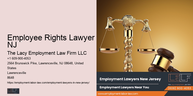 Employment Law Expert Employee Rights Lawyer NJ