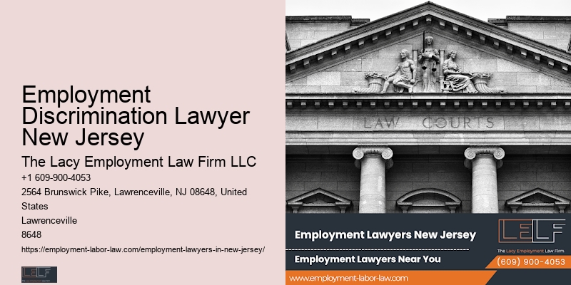 Employment Discrimination Lawyer New Jersey