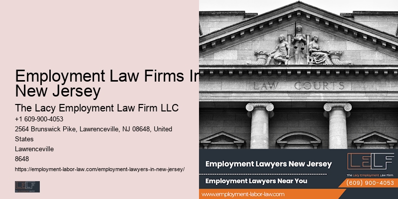 Employment Law Firms In New Jersey