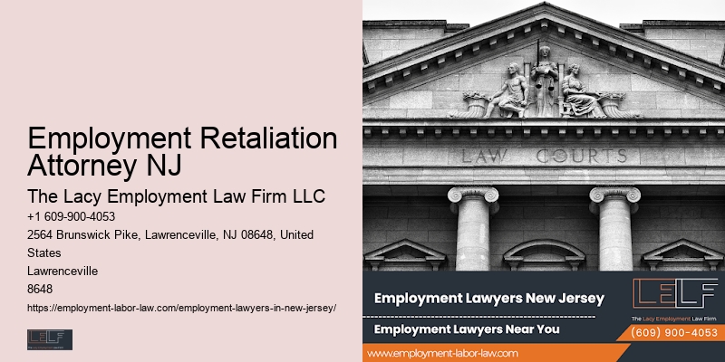 Employment Retaliation Attorney NJ