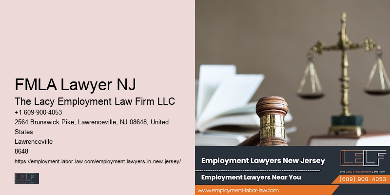 FMLA Lawyer NJ Employee Dispute Lawyer