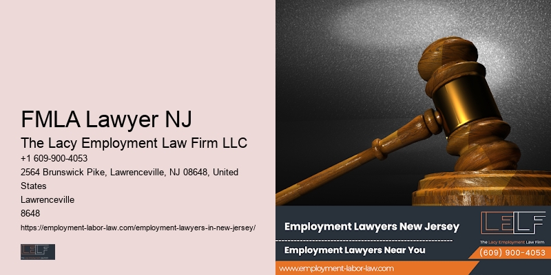 FMLA Lawyer NJ Equal Employment Opportunity Lawyer