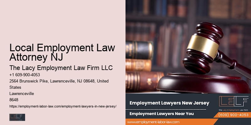 Local Employment Law Attorney NJ Sexual Harassment Lawyer