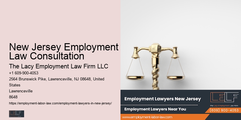 Employment Law Consultation New Jersey Employment Law Consultation