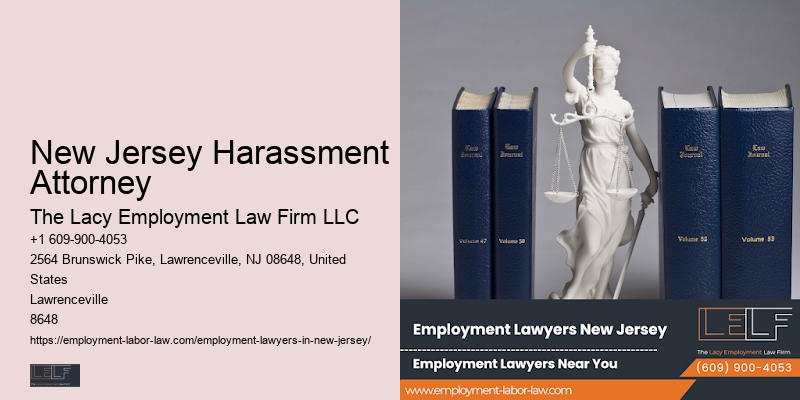 Employment Lawyer New Jersey Harassment Attorney PA