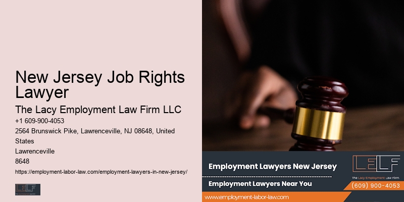 Union Employee Lawyer New Jersey Job Rights Lawyer