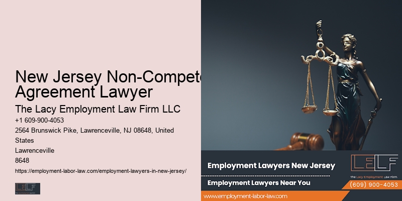New Jersey Non-Compete Agreement Lawyer Severance Package Attorney