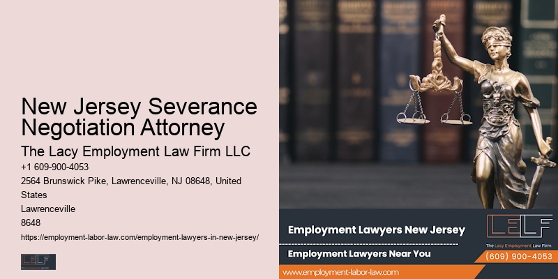 New Jersey Severance Negotiation Attorney Employee Rights Legal Counsel