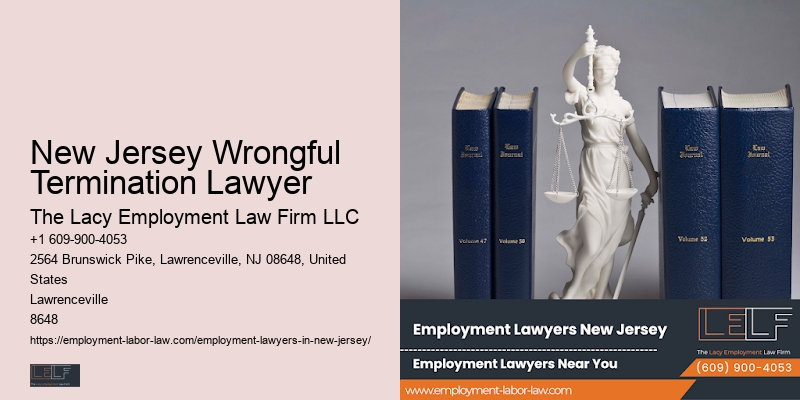 New Jersey Wrongful Termination Lawyer Non-Compete Agreement Attorney