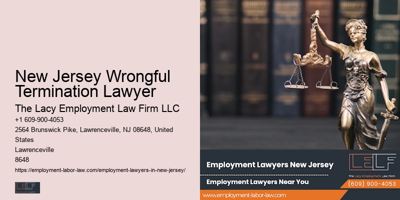 Retaliation Attorney New Jersey Wrongful Termination Lawyer