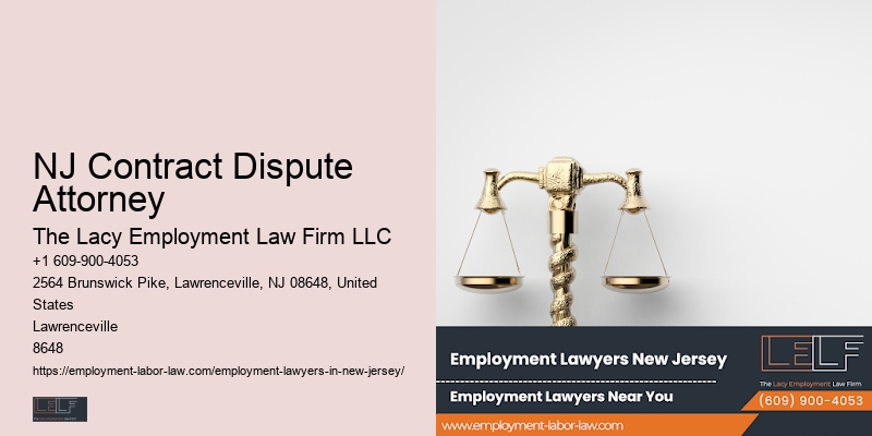 Employment Law Expert NJ Contract Dispute Attorney
