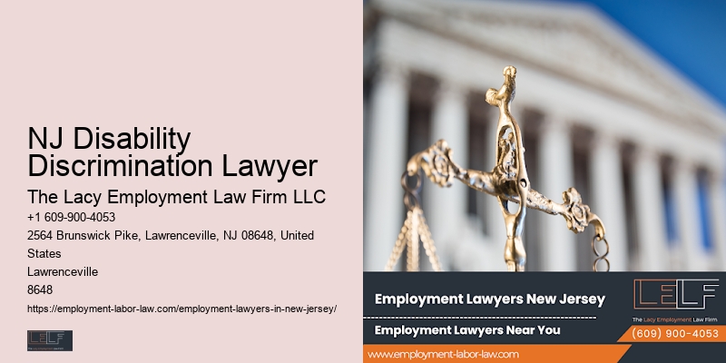 Affordable Employment Lawyer NJ Disability Discrimination Lawyer