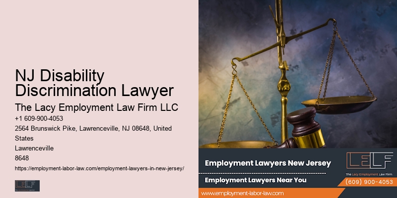 NJ Disability Discrimination Lawyer Race Discrimination Lawyer