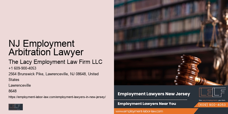 Workplace Retaliation Legal Counsel NJ Employment Arbitration Lawyer